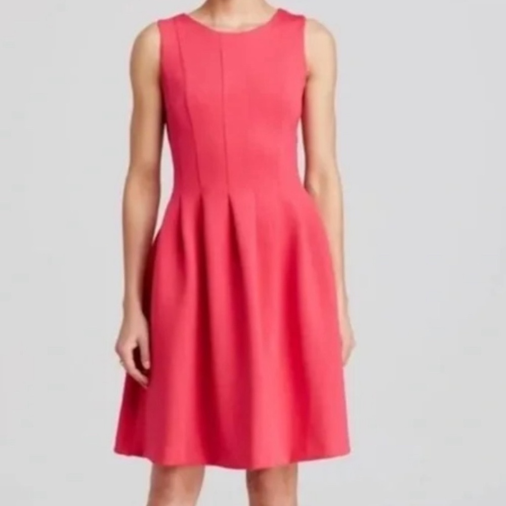 Hot Pink!! flare dress from Calvin Klein 💖